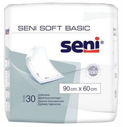 Пеленки впитывающие Seni Soft Basic 90x60 см, (30 шт.) РФ 33004 - фото 4605