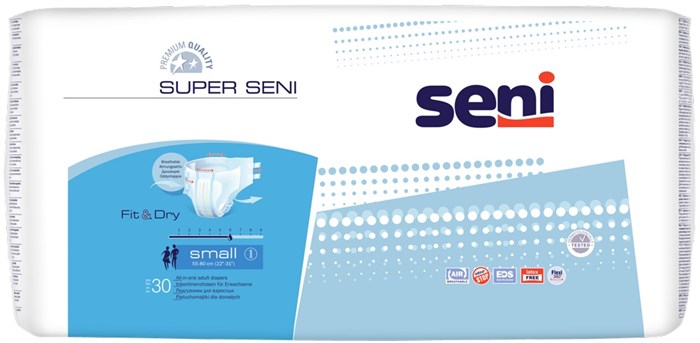 Подгузники для взрослых Super Seni Small (30 шт.), Россия 31023 - фото 4875