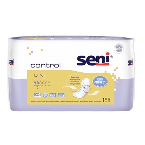 Прокладки урологические женские Seni Control Mini, 15 шт 35019 - фото 4916