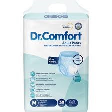 Подгузники-трусы для взрослых Dr.Comfort Adult Pant Jumbo pack Medium-30 32004 - фото 6092