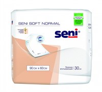 Пеленки впитывающие Seni Soft Normal, 90x60 см, (30 шт.) РФ 33005