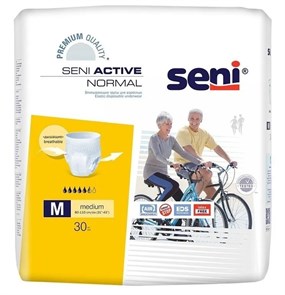 Впитывающие трусики для взрослых Seni Active Normal Medium (30 шт), Польша 32011