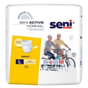 Впитывающие трусики для взрослых Seni Active Normal Medium (30 шт), Польша 32014