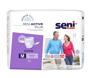 Впитывающие трусики для взрослых Seni Active Plus Medium (10 шт), Польша 32017