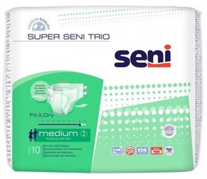 Подгузники для взрослых Super Seni Trio Medium (10 шт.) 31032