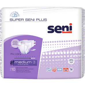 Подгузники для взрослых Super Seni Plus Medium (10 шт.) 31037