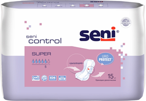 Прокладки урологические женские Seni Control Super, 15 шт 35021