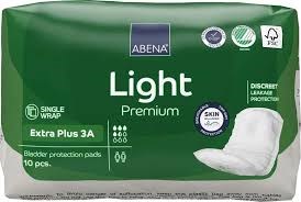 Прокладки одноразовые для взрослых ABENA Light Extra Plus 3A Premium (10 шт) 35029