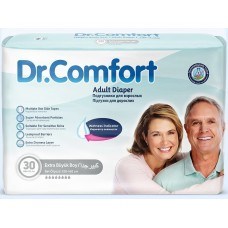 Подгузники для взрослых Dr Comfort Adult Diaper Jumbo pack XLarge-30 31063