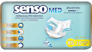 Подгузники для взрослых Senso Med Standard Plus XS (30 шт) 31087