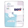 Пеленки впитывающие одноразовые Seni Soft 60x60 см, (5 шт.) РФ 33012 - фото 4904