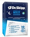 Пеленки гигиенические супервпитывающие одноразовые Dr. Skipp Premium Max 60x40 (10 шт 33030 - фото 6545